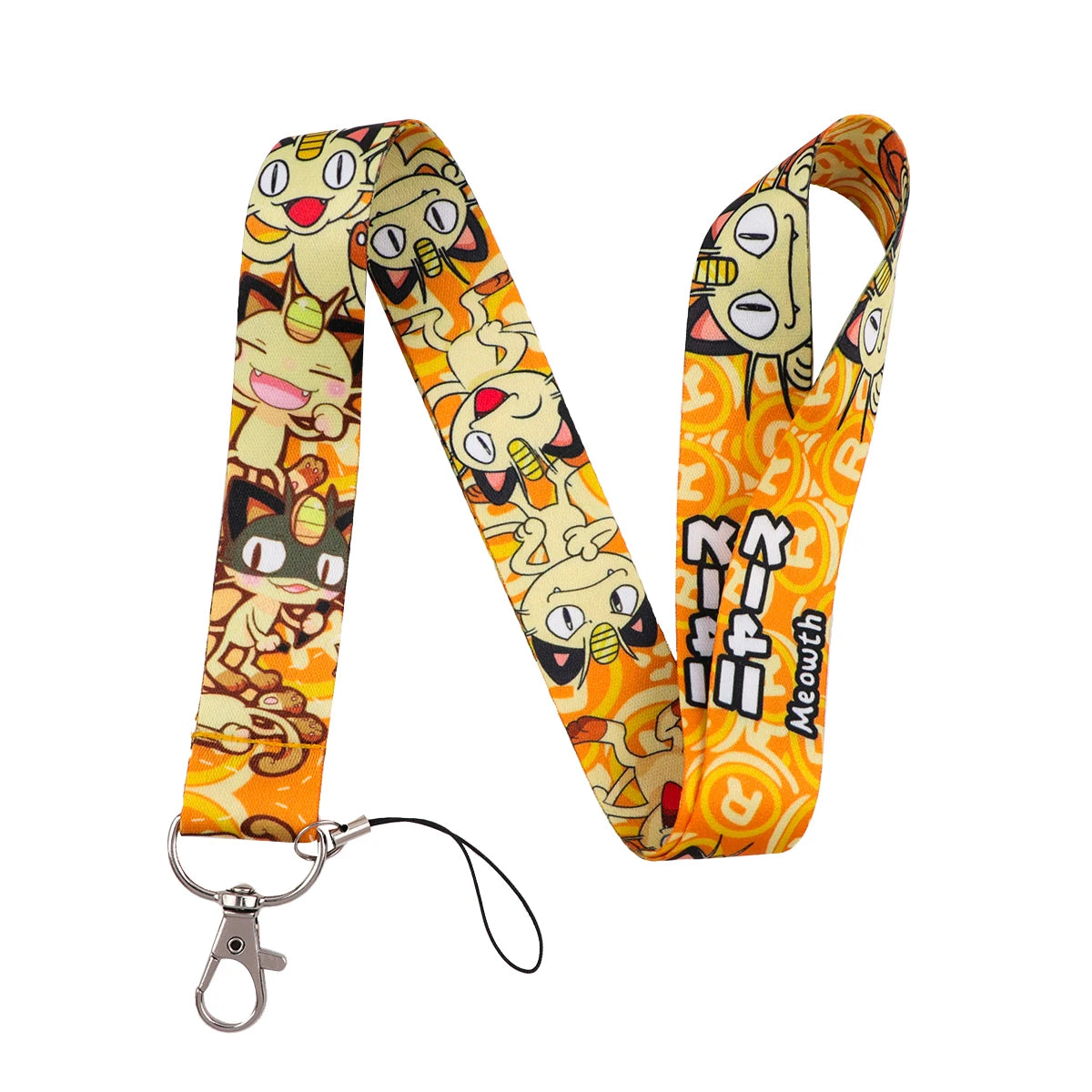 Cute Anime Lanyards For Key Neck Strap Lanyards ID Badge Holder Keychain Key Holder Hang Rope Keyrings Accessories Gifts