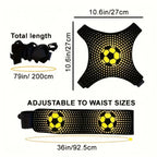 1 Set of Football Training Dribbling Bands, Rebound Practice Bands, Football Dribbling Equipment Training Tools, Suitable for Beginners
