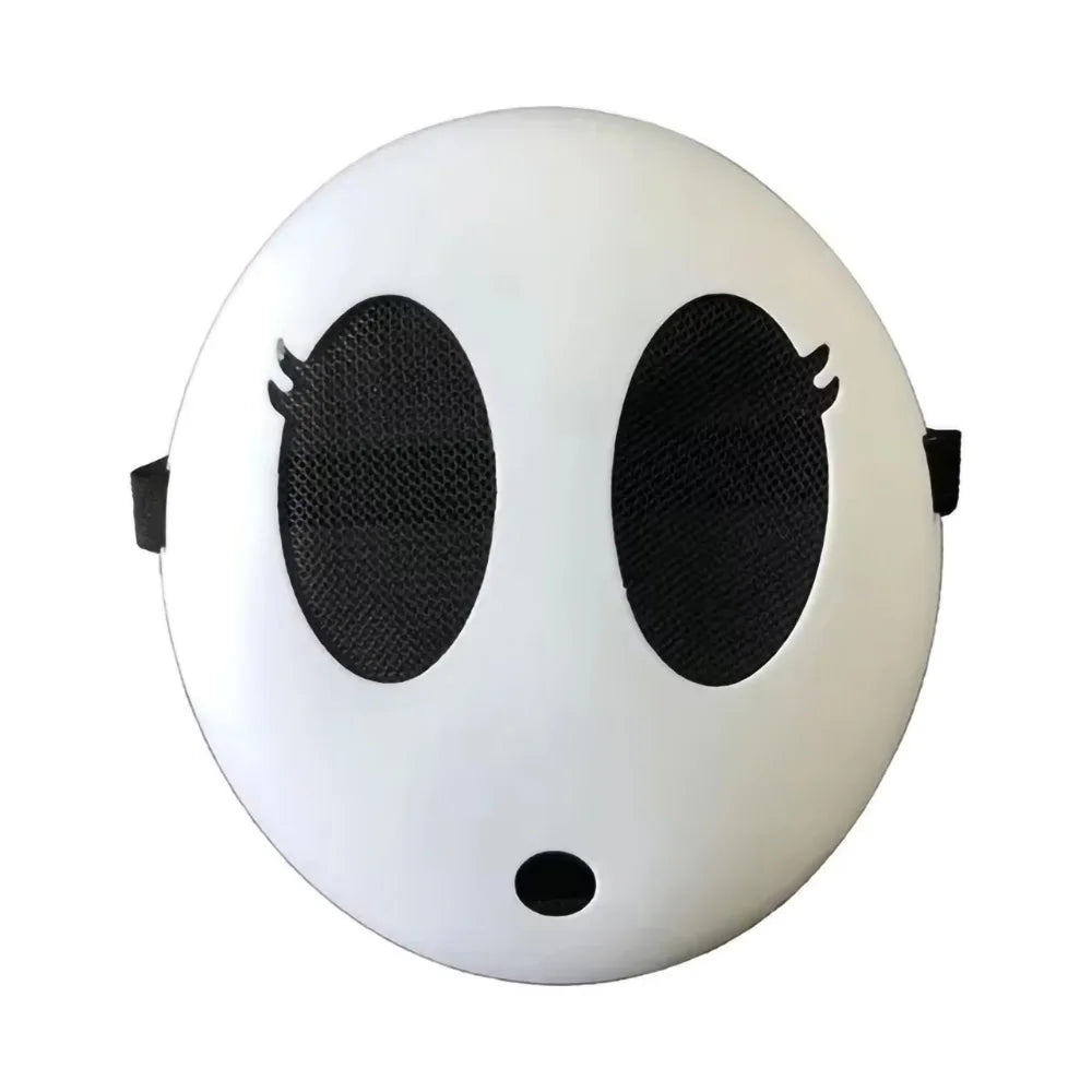 Game Bros Shy Guy Mask Cosplay Funny Unisex Adlut Plastick Masks Halloween Carnival Party Costume Props Masquerade Cartoon Chara