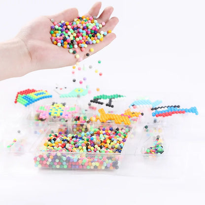 DIY Water Spray Magic Beads Craft Kit for Kids (Crystal Beads Set)