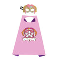 Anime Dog Patrol Cape Kids Cloak Eye Mask Marshall Chase Skye Zuma Rubble Rocky Cloak Children Cosplay Costume Halloween Costume