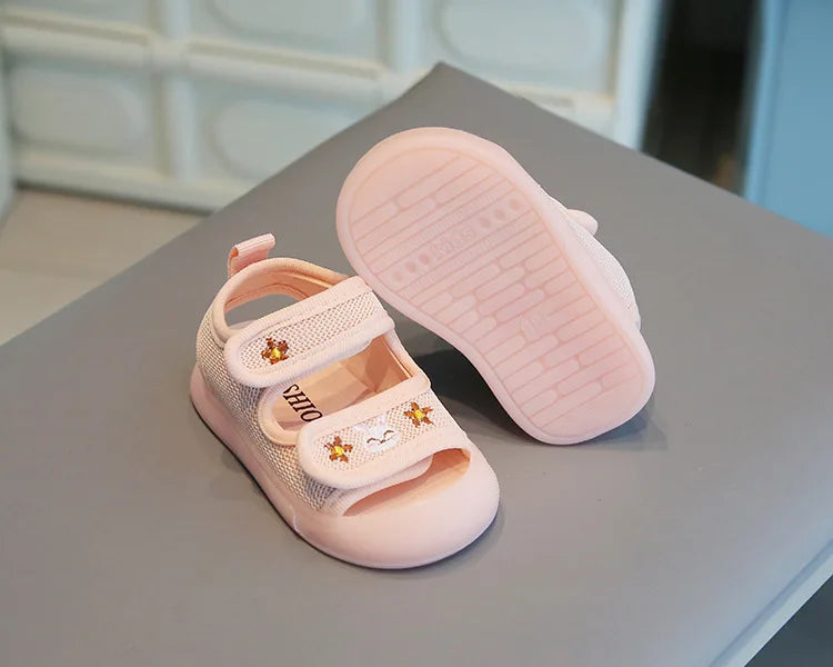 Baby Soft Sole Summer Sandals Breathable Non Slip Walking Shoes