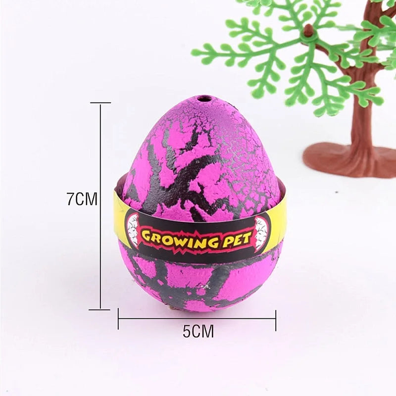 4-Pack Dinosaur Hatching Eggs Water Grow Toy Set for Kids