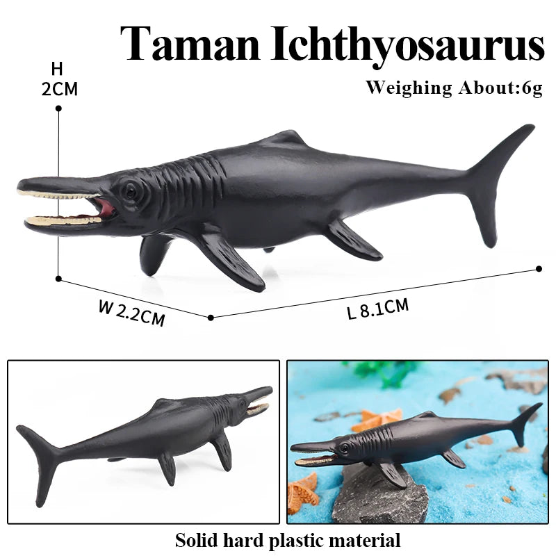 Oenux Sea Life Animals Coral Octopus Nautiloidea Crab Starfish Ocean Model Action Figures Educational Collection Toy Kid Gift