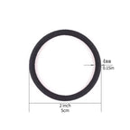 20/50/100PCS/SET Black Nylon Basic Hair Ring Elastic Hair Bands For Women Girls Hair Tie Scrunchie Rubber Bands Hair Accessories