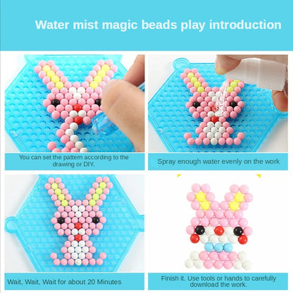 DIY Water Spray Magic Beads Craft Kit for Kids (Crystal Beads Set)