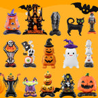 1set Giant Stand Pedestal Halloween Party Balloons Ghost Skull Pumpkin Tree Wizard Shape Balloon Halloween Decorations 2027