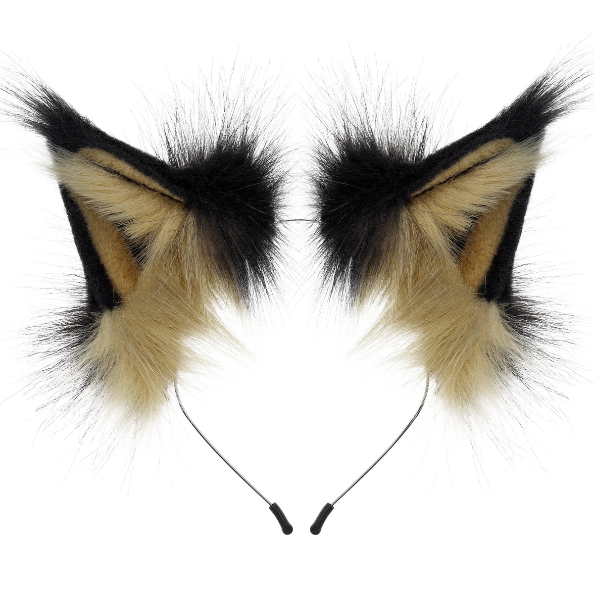 Animal Faux Fur Fox Wolf Ear Headband Furry Handmade Hairband Headwear Costume Cosplay Accessories
