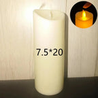 10~1PCS Wholesale LED Candles Flameless Flickering Light Flameless Candle for Christmas Wedding Decor Birthday Party Supplie