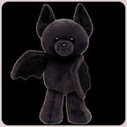 30cm High Quality Build A Bear Posable Halloween Bat Plush Toys Movie Stuffed Bat Animals Toys for Kids Birthday Halloween Gifts