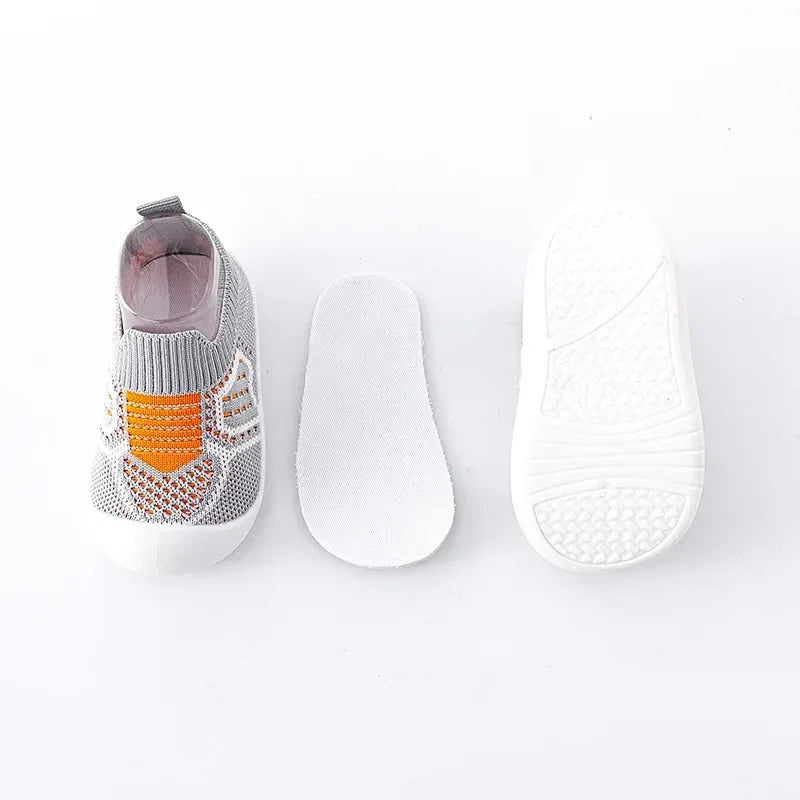 Baby Anti Slip Mesh Shoes Soft Sole Crib Walking Socks