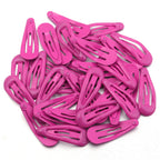 30pcs 3cm Colorful BB Hair Clips Girls Water Drop Shape Hairpin Cute Princess Barrette Simple Snap Clip Kids Hair Accessories