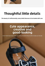 Girls Bow Princess Sandals Stylish Summer Footwear for Kids