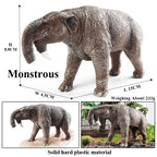 Oenux Prehistoric Wild Animals Doedicurus Armadillo Doedicurus Sabretooth Model Action Figures PVC Collection Toy Kid Gift
