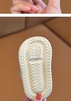 2026 Summer Casual Children Slippers Solid Color Clogs Sandals for Boys Girls Simple Anti-Slip Hollow Sandals Daily
