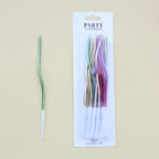 6/12/48pcs/1case Birthday Candles Spiral Cake Candles  Long Thin Cake Candles For Wedding Party And Cake Decoration