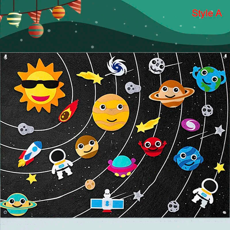 Farm Animals Felt Story Board for Kids Learning & Storytelling