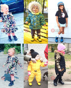 Kids Waterproof Snow Boots Plush Winter Shoes for Boys Girls