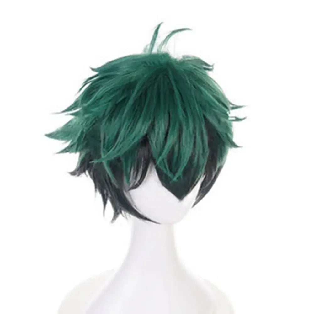 My Hero Academia Anime  Midoriya Izuku Cosplay Costume Todoroki Shoto School Uniform Set Wig Suit Unisex Halloween Role Play