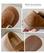 Girls Flats Spring Fall Shallow Lazy Loafers Shoes for Kids Girl Comfortable Soft Suede Sneaker Casual School Shoes Child I02111