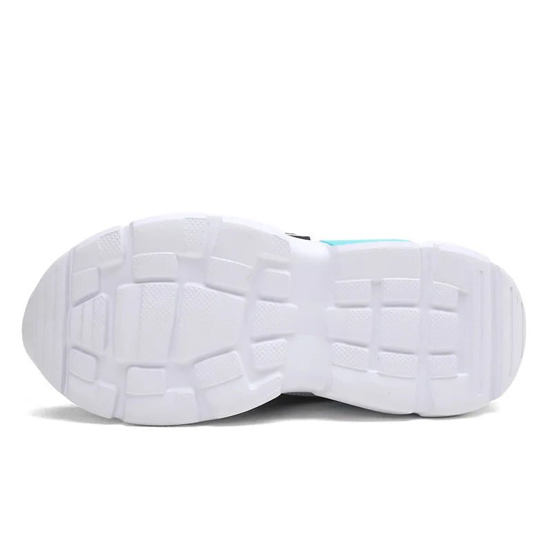 Autumn and Winter Children's Shoes, Boys' Sports Shoes, Leather Surface, Breathable, Non-Slip, Versatile Sports Shoes for Middle-Aged and Older Children, Elementary School Students