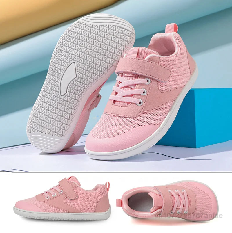 Kids Wide Barefoot Shoes Minimalist Sneakers for Growing Feet