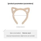 1 Plush Cat Ear Headband with Cute and Girlish Style, Perfect for Daily Use, Cute and Eye-catching