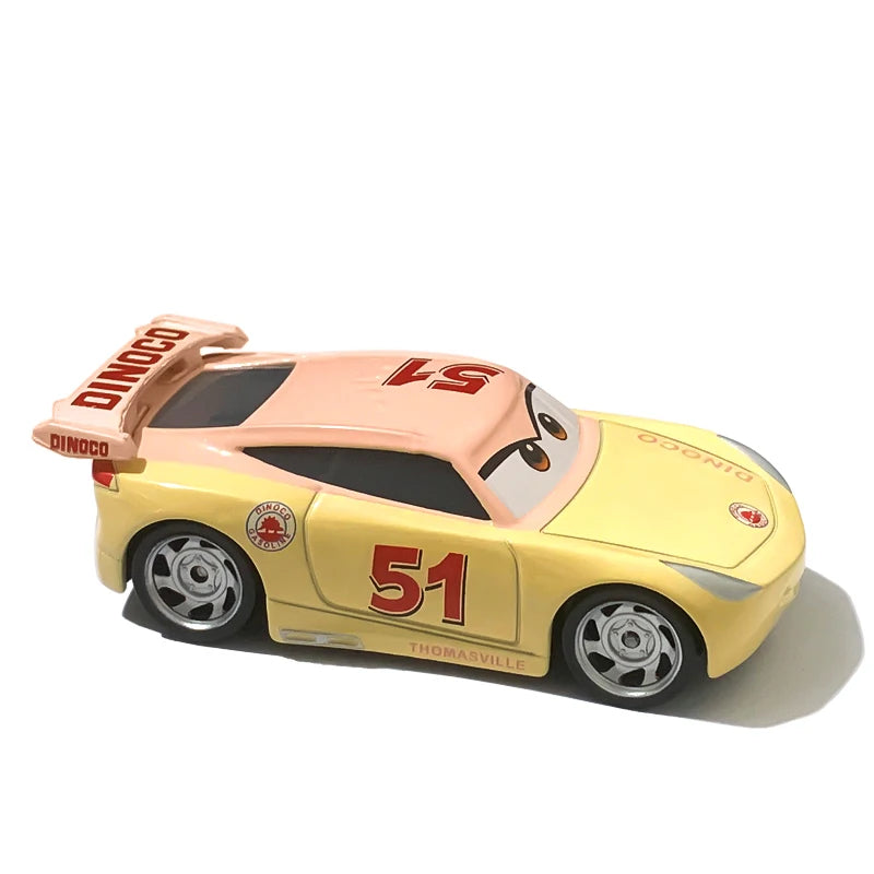 Cars 2 Cars 3 Lightning McQueen Japan Queen Mike Model Cars Toys 1:55 Metal Die Casting Pixar Cars Racing Child Gifts Toys