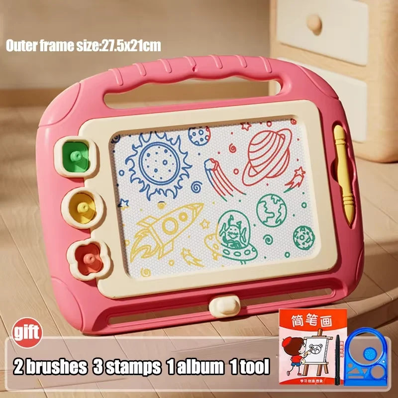 Baby Magnetic Drawing Board | Educational Doodle Sketch Pad for Kids