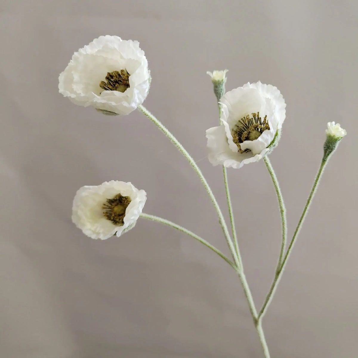 Poppy Artificial Flowers 65cm Long Stem Fake Flowers For Home Decor Garden Wedding Party Decoration DIY Flower Arrangement New