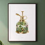 1pc Green Botanical Leaves Interior Art Print Houseplants Nature Indoors Canvas Wall Home Decor Calming Poster Foliage and Plant