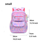 Children Girl Backpack Waterproof Pink School Bag for Kids Comfort
