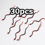 50pcs Realistic Bugs Funny Toy Fake Cockroach Novelty Insects Halloween Prank Simulation Tricky Disgusting Scary Party Supplies