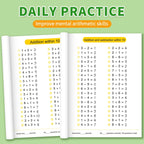 Children's Math Exercise Book, Math Improvement Tool: Addition and Subtraction Within 100, Ideal Math Education Workbook, Back-To-School Gift, Christmas Giveaway