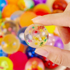 10/20/30/40/50Pcs Bouncy Ball Toys Kid Birthday Party Favors Gifts for Guests Rubber Bouncing Ball Pinata Goody Bag Fill Prizes