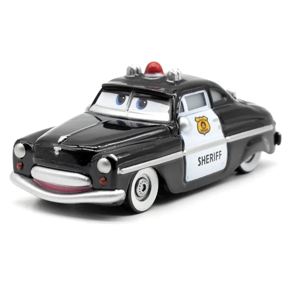 #NEW Children Car Pixar Cars 2 3 Lightning McQueen Fillmore Frank 1：55 Metal Model Racing Car Toy Children's Birthday Gift