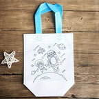DIY Graffiti Gift Bags with Markers for Kids Parties