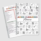 Daily Weekly Monthly Household Cleaning Planner Notebook Family Chore Chart Home Cleaning Task Schedule Organizer