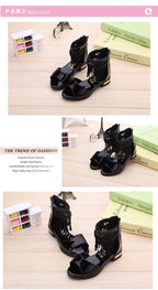 Girls Bow Sandals Princess Summer Shoes for Kids Fashion Cute Beach Wear