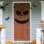 2026 Evil Pattern Halloween Wall Sticker Removable Decal Waterproof Decor For Door Window Indoor Home Party Supplies