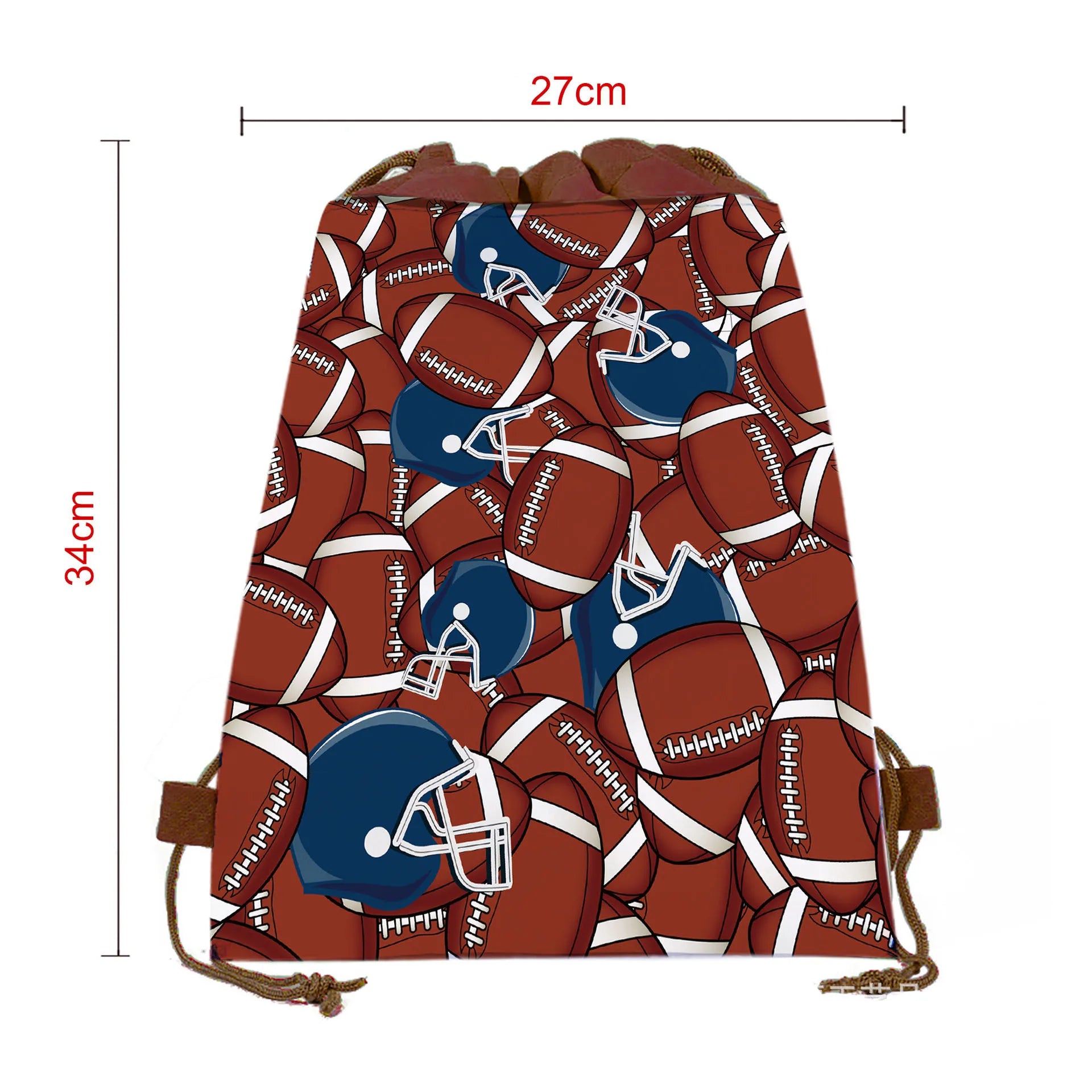 1pc Non Woven Drawstring Bag Birthday Party Gift Bag for Boys Girls Shoulder Storage Bag Multiple Themed Parties to Choose from