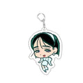 Anime Alien Stage Chibis Keychain Luka Ivan Till Mizi Hyuna Sua Key Ring Game Accessories  Backpack Pendant Prop Jewelry Gift