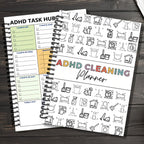 Household Chore Task Notebook Daily Weekly Monthly Cleaning Planner Family Home Cleaning Schedule Chart For Household Management