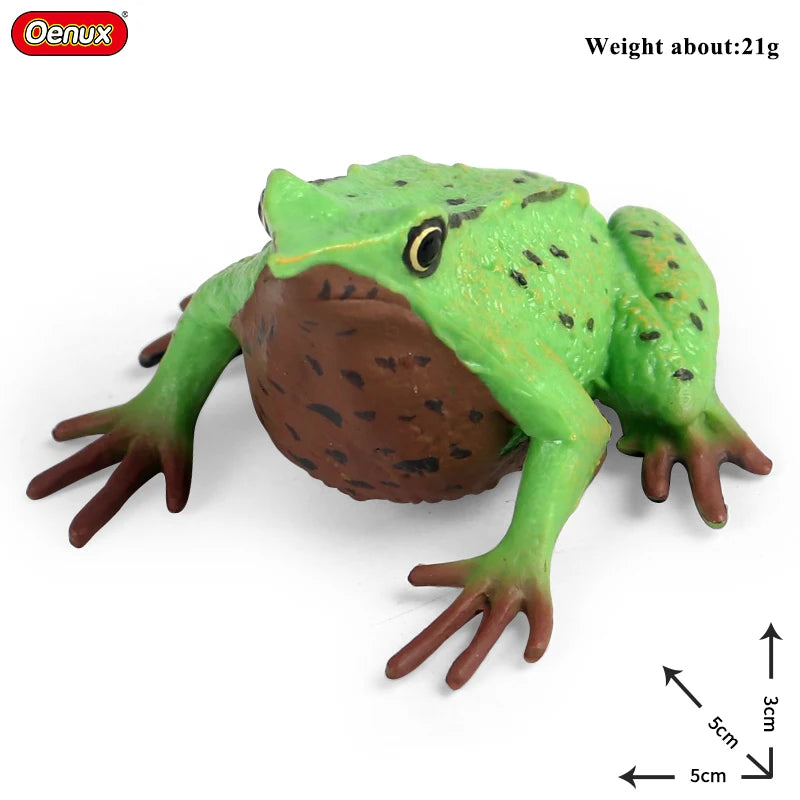 Oenux Simualtion Cute Forest Wild Animals Action Figures Owl Pangolin Manatee Rabbit Model Miniature Cake Toppers Kids Gift Toy