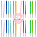 6/12/48pcs/1case Birthday Candles Spiral Cake Candles  Long Thin Cake Candles For Wedding Party And Cake Decoration