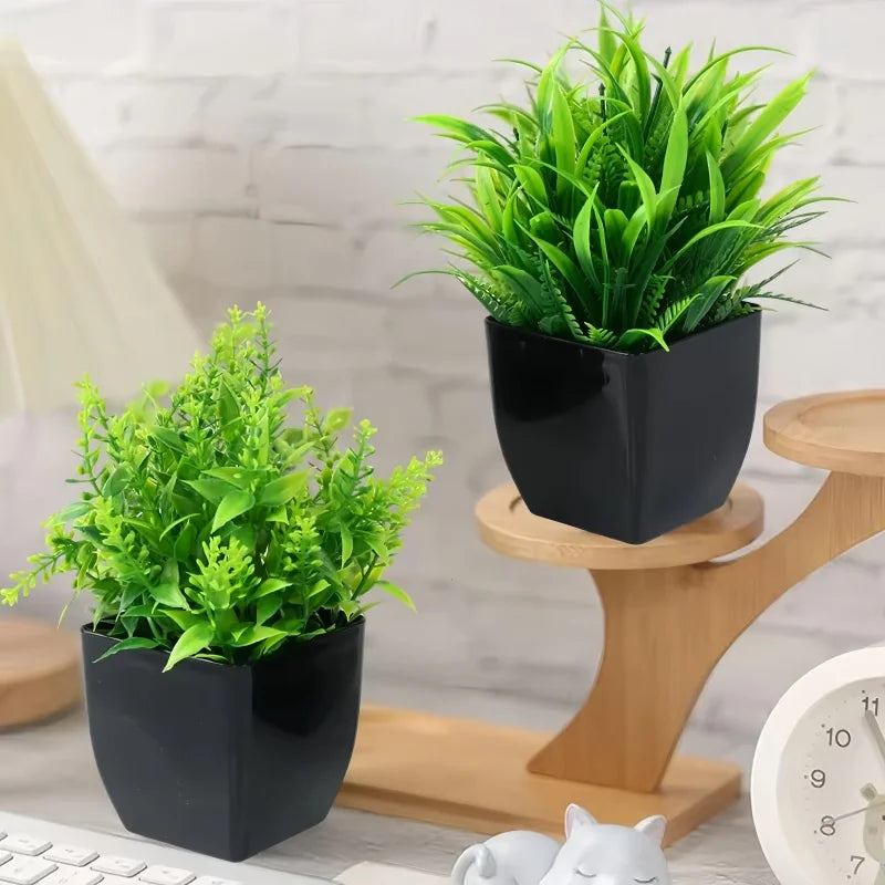 1pc Artificial Green Plants, Home Greening, Outdoor Gardens, Office Decoration, Birthday, Wedding and Party Scene Decorations