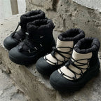 2025 New Winter Children Snow Boots For Boys Waterproof Warm Fur Rubber Sole Non-slip Fashion Girls Boots EU 26-37