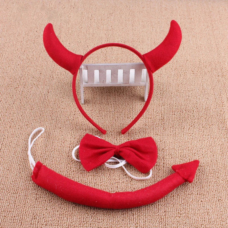 Anime Cute Animal Dress Cosplay Giraffe Frog Tiger Mouse Monkey Costumes Accessory Sweet Headwear Tail Bow Birthday Day Gifts