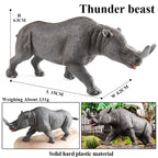 Oenux Prehistoric Wild Animals Doedicurus Armadillo Doedicurus Sabretooth Model Action Figures PVC Collection Toy Kid Gift