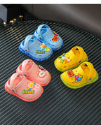 Summer Children Garden Clogs Shoes Boys&Girls Beach Sandal Kids Lightweight Breathable Cute Cartoon Slip Baby Slippers